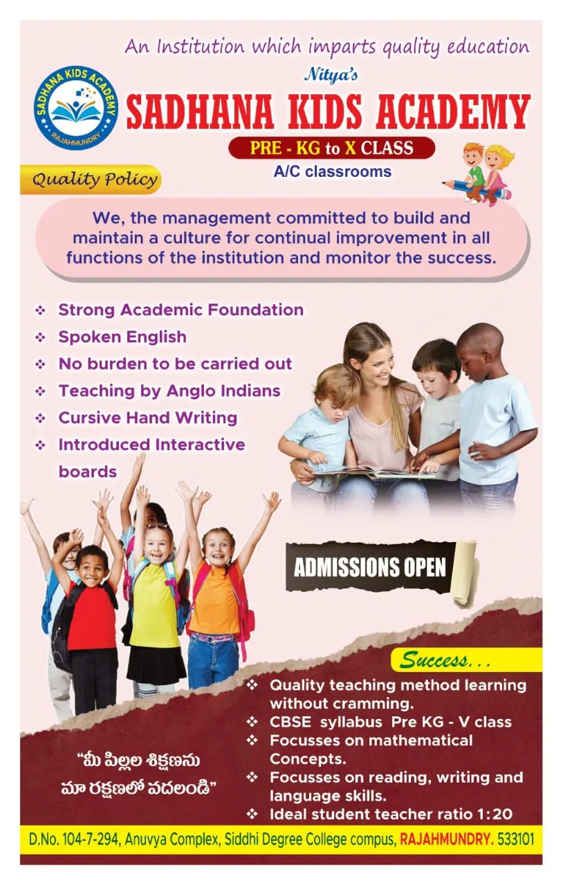 Nitya's Sadhana Kids Academy and Day Care thumbnail 6