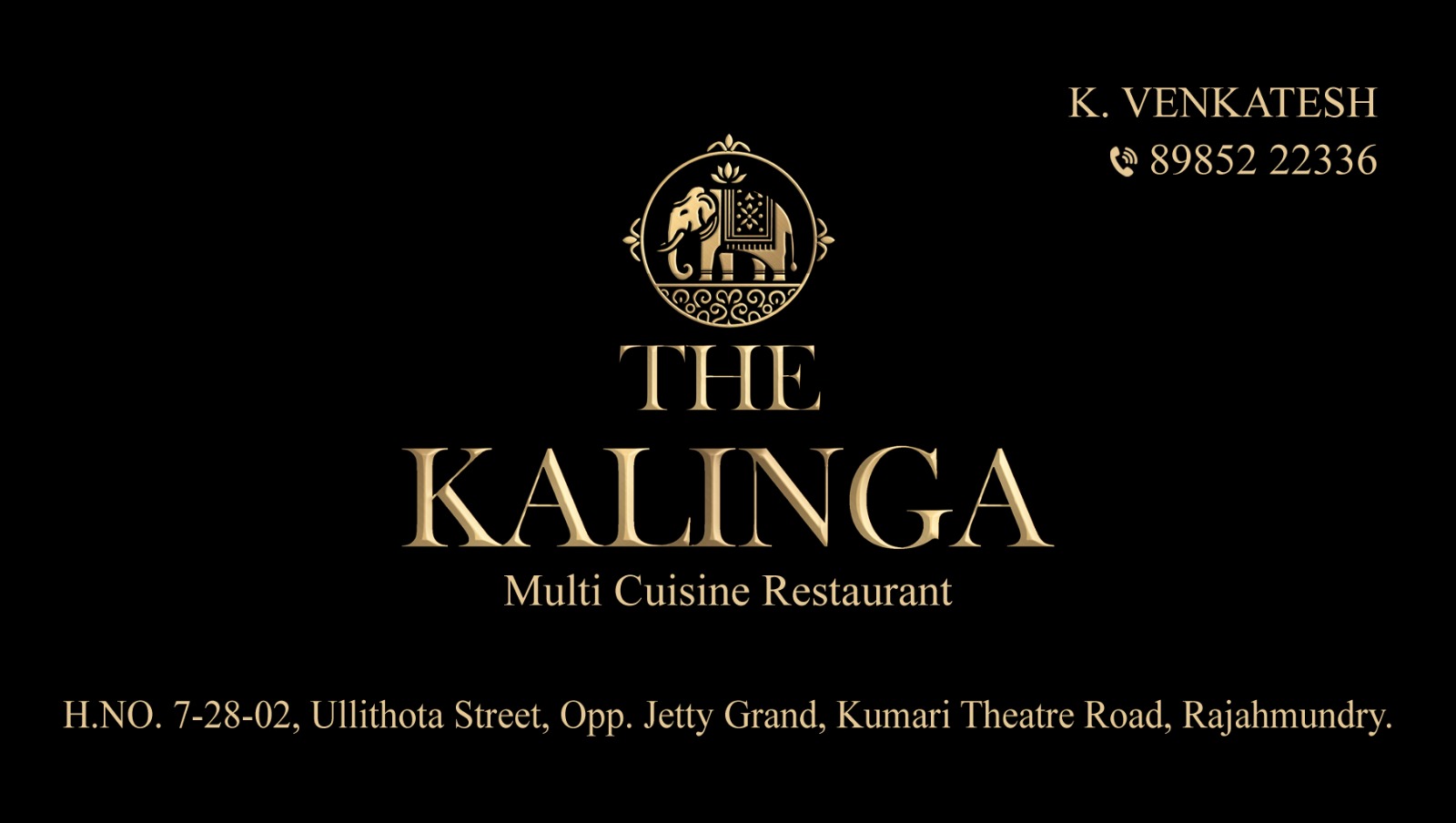 The Kalinga Multi Cuisine Restaurant