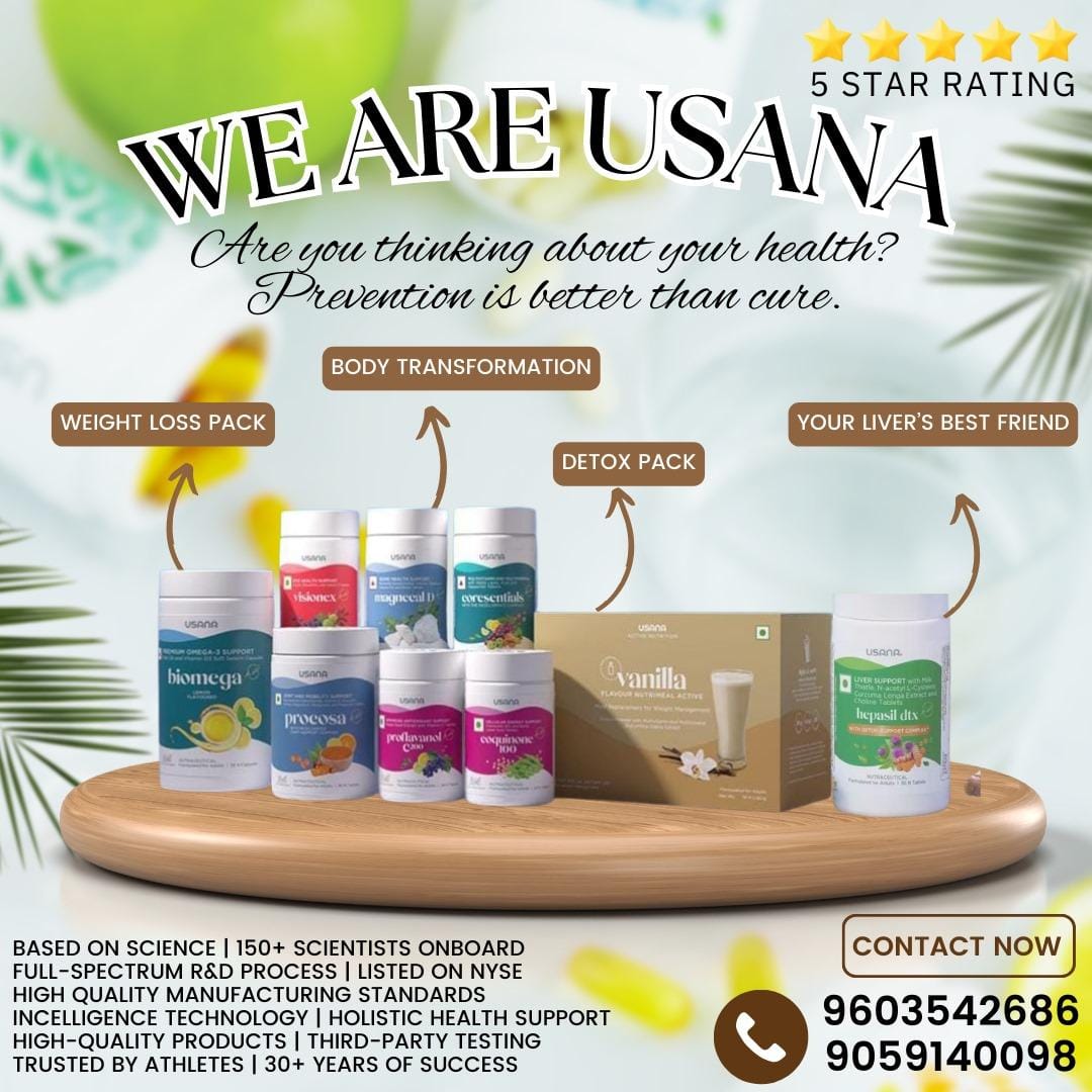 We are Usana secunderabad