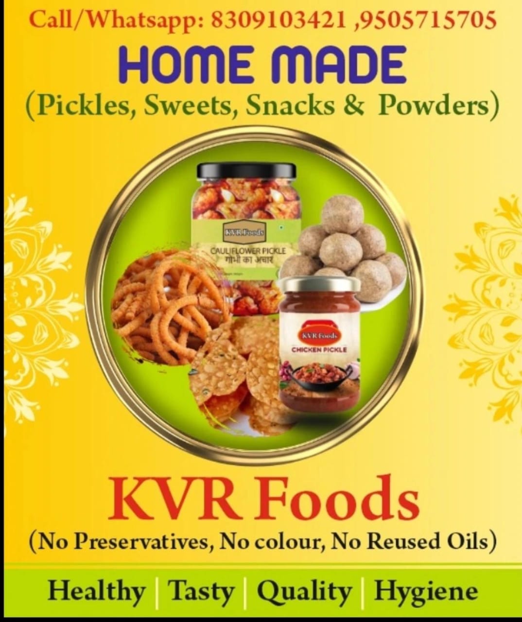 KVR Foods Hyderabad