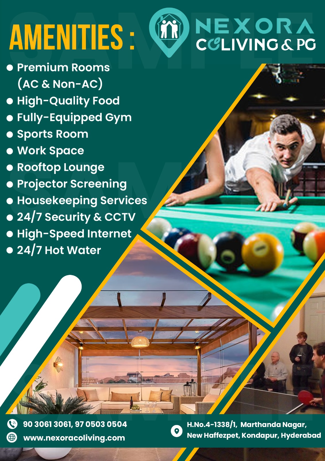 Nexora Co-living PG Kondapur